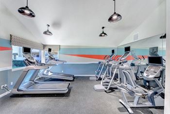 Fitness center area